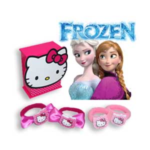 מכירת מוצרים, מתנות וצעצועים ממותגים, הלו קיטי, פרוזן, בובספוג ועוד