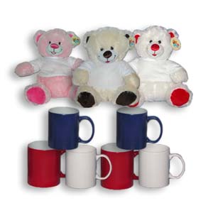 מכירת מוצרי סובלימציה בסיטונאות, ספלים להדפסה, בובות ומוצרי פרווה להדפסה בסובלימציה